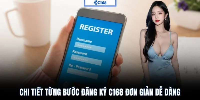 Chi tiết từng bước đăng ký C168